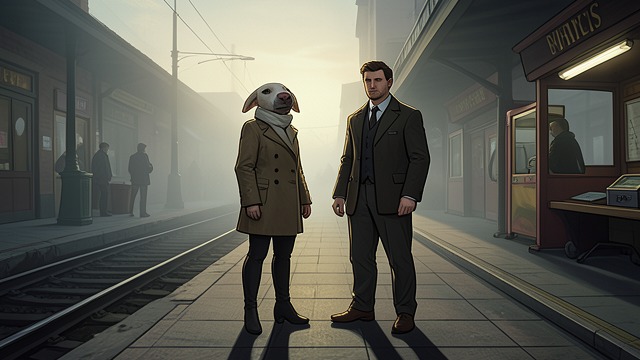 First Light Home from "Animals". First Light Home Laura and Tyler wait out the night at Euston and return to Manchester as the morning begins.