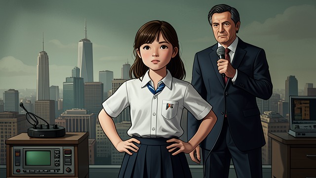 纪录片的承诺,《最幸运的女孩》中的场景。纪录片的承诺 重新夺回叙事权 蒂法妮·法内利同意出镜,因为镜头或许能让她纠正事实。她开始准备掌控自己的形象,以及故事的讲述方式。 另一位剪辑者的权力 亚伦可以决定哪些内容能在剪辑中保留下来。蒂法妮·法内利的职业经历让她既警惕他人操纵,也渴望利用这种媒介。