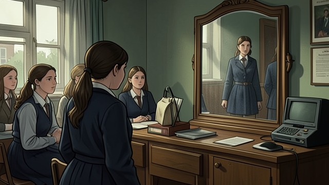 Body Under Scrutiny from "Luckiest Girl Alive". Body Under Scrutiny Early Self-Consciousness TifAni FaNelli worries about her stomach, chest, and clothes as she enters a school of slender, affluent…