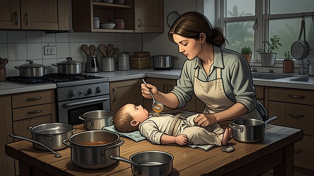 First Culinary Education from "Like Water for Chocolate". Learning Through the Kitchen Nacha’s Care Nacha feeds and raises Tita after Mama Elena cannot nurse her.