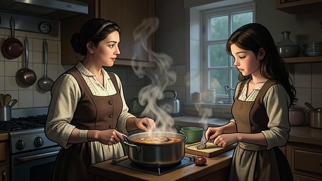 Soup Restores Connection from "Like Water for Chocolate". Taste Recovers Memory Nacha Remembered Ox-tail soup recalls the meals and companionship of Tita’s childhood. Chencha’s offering makes care tangible.