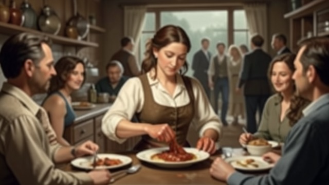 A Banquet of Release from "Like Water for Chocolate". Celebration Turns Bodily The Walnut-Sauce Chiles Tita’s carefully prepared chiles delight the wedding guests.