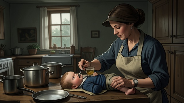 Kitchen-Born Child from "Like Water for Chocolate". A Life Begins in Tears The Kitchen World Tita enters the world on a kitchen table, surrounded by the smells that will shape her life.