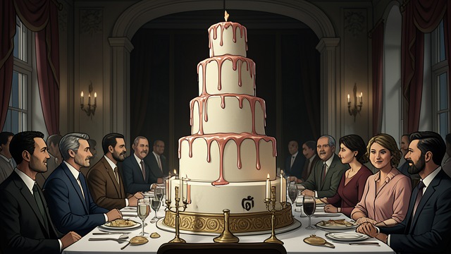 February’s Wedding Feast from "Like Water for Chocolate". A Recipe of Sorrow A Massive Cake Tita and Nacha make the Chabela wedding cake for a large gathering.