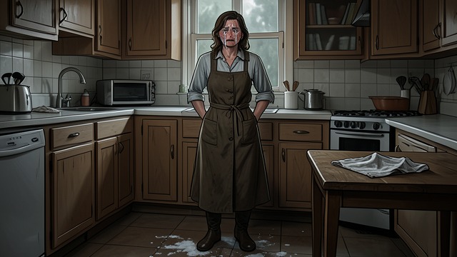 Birth in a Flood of Tears from "Like Water for Chocolate". Emotion Becomes Weather Tears on the Table Tita arrives amid a flood of tears that leaves salt on the kitchen floor.