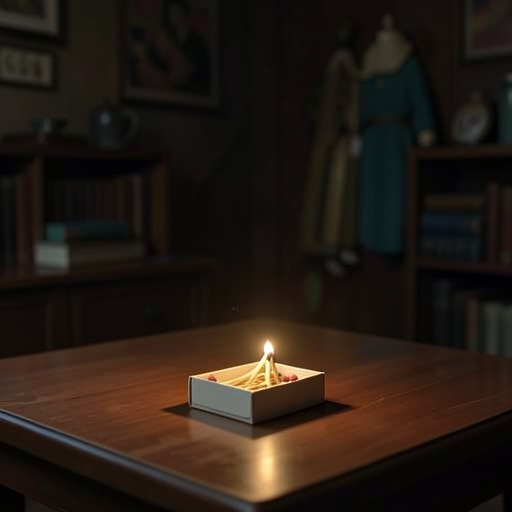 The Box of Matches and the Limits of Control from "Like Water for Chocolate". The matchbox metaphor connects emotional vitality to relationships and sensations, while the story tests whether inner fire can be managed or freely chosen.
