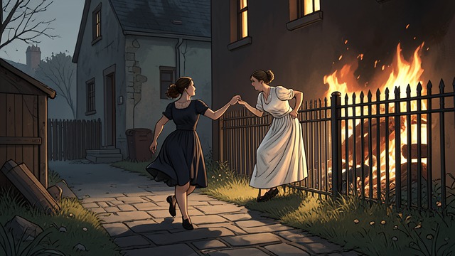 A Reunion in Danger from "Queen of Hearts". A Reunion in Danger Recognition under pressure Bella appears at the estate as an intruder and later reveals her identity to Georgiana.