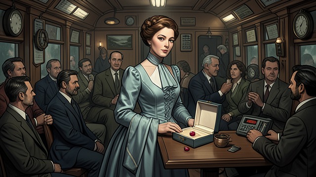The Ruby at Sea from "Queen of Hearts". The Ruby at Sea A valuable target Princess Promila reports that the Star of Srinagar has vanished from her jewel case.