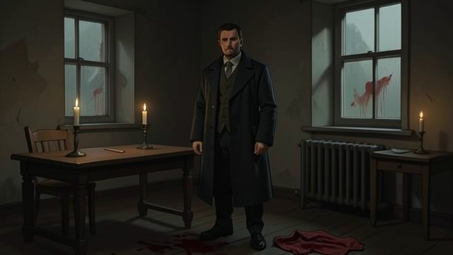 The Murder Story Takes Shape from "Queen of Hearts". The Murder Story Takes Shape The first explanation The missing candlestick makes an interrupted robbery seem responsible for Cy’s death.
