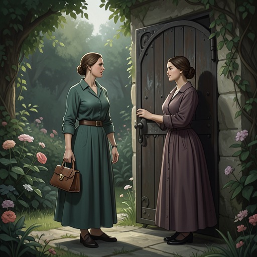 Love Versus Financial Security from "Queen of Hearts". This flow compares Claire’s and Georgiana’s contrasting approaches to marriage, money, and personal happiness.