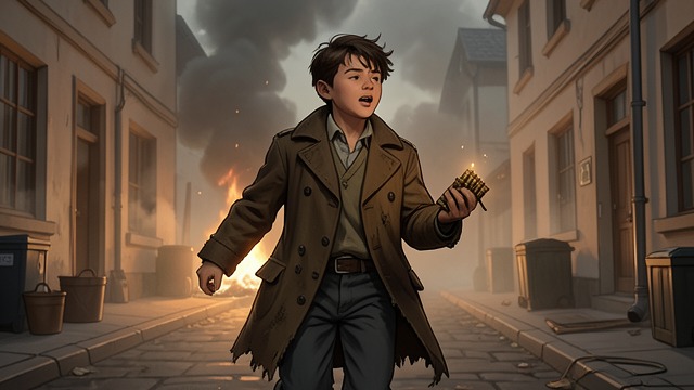 Ammunition Under Fire from "Les Misérables". Ammunition Under Fire A dangerous errand The barricade runs low on cartridges, and Little Gavroche leaves its protection to collect ammunition from dead…