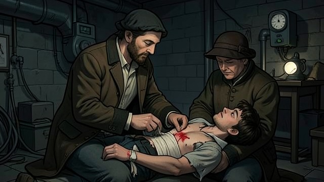 A Living Passenger from "Les Misérables". A Living Passenger Testing for life Jean Valjean cannot tell whether Marius is alive.
