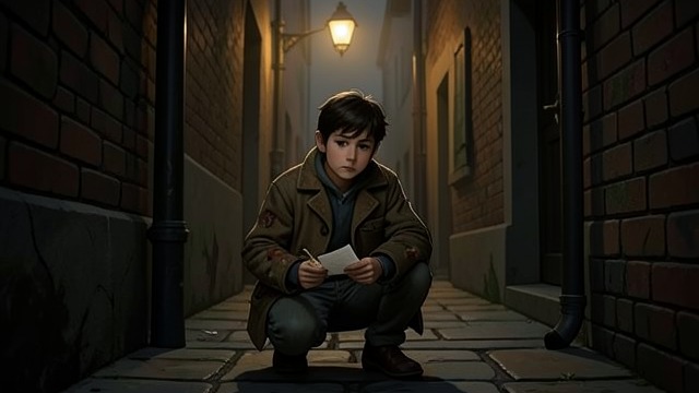 A Son in the Street from "Les Misérables". A Son in the Street Rejected at home Little Gavroche’s parents neglect him even though they are alive.
