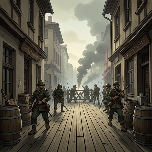 The Barricade and the June Uprising from "Les Misérables". This thread follows the barricade’s transformation from political cause to desperate battlefield and reveals the personal costs of revolt.