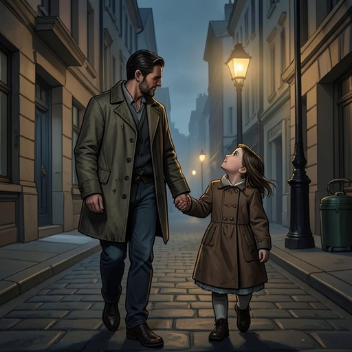 Jean Valjean and Cosette as Family from "Les Misérables". This thread follows the bond between Jean Valjean and Cosette from rescue and trust to painful separation and final reconciliation.