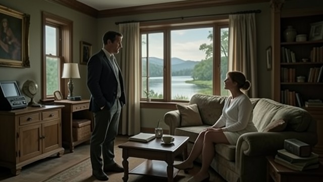 The First Unhurried Day from "Heated Rivalry". Privacy Becomes Intimacy A Home Revealed Ilya sees Shane’s large lake house and the rooms that make it personal.
