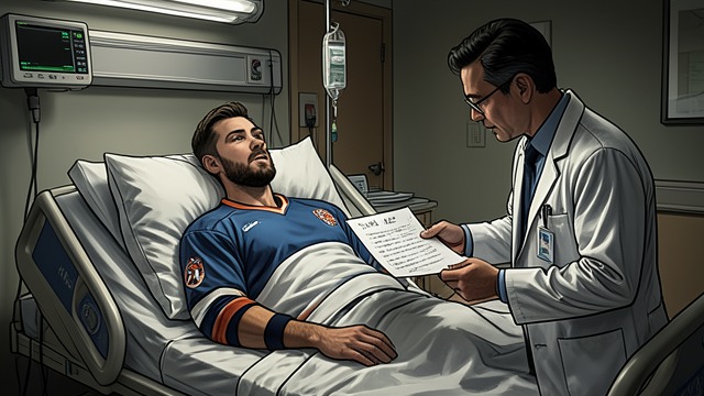 The Hospital Diagnosis from "Heated Rivalry". A Career Put on Hold Injury Confirmed Shane learns he has a concussion and a fractured collarbone.
