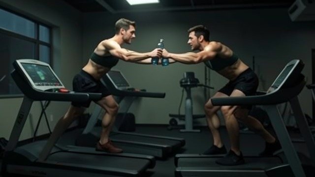 Almost Flirting from "Heated Rivalry". Desire at the Edge A Late-Night Run Ilya races Shane on the treadmills and shares water with him afterward.