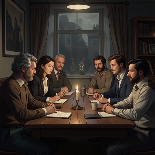 A Small Circle of Allies from "Heated Rivalry". This flow traces the gradual expansion of the people who know and support Shane and Ilya, without erasing the couple’s need for privacy.