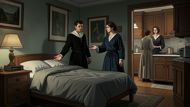 A Wedding Night Without Warmth from "The Hellbound Heart". Domestic Roles Work and Performance During the move, Rory manages the furniture and Julia oversees the unpacking.