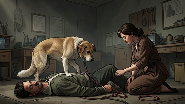 The Leash and the Loss from "Lessons in Chemistry". The Leash and the Loss A Frayed Connection Calvin’s leash snaps during the accident, leaving Six-Thirty injured and unable to reach him.