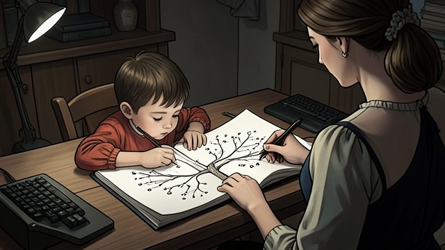 The Family Tree Goes Public from "Lessons in Chemistry". The Family Tree Goes Public A Child’s Private Work Madeline’s family tree combines facts, questions, and imaginative connections. Mrs.
