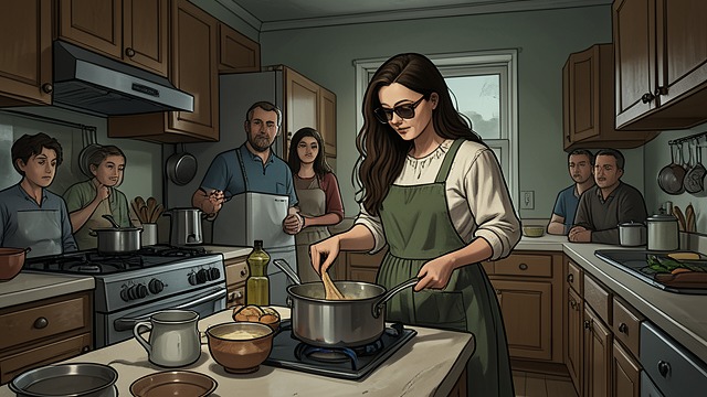 A National Classroom from "Lessons in Chemistry". A National Classroom Food as a Lesson Elizabeth explains cooking through chemical processes and treats her viewers as capable learners.