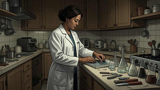 Work as a Lifeline from "Lessons in Chemistry". Work as a Lifeline Building Through Grief Elizabeth tears apart the kitchen and builds a laboratory, giving herself a task when she cannot imagine a future.