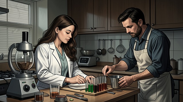 Science at Home from "Lessons in Chemistry". Science at Home Rebuilding a Workplace Rather than abandon research, Elizabeth converts her kitchen into a laboratory with improvised equipment and a used…