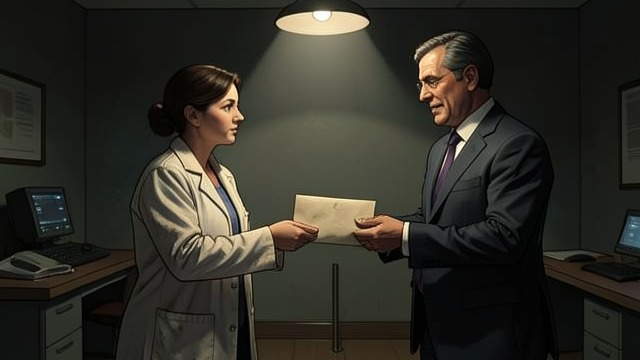 Television as a Lifeline from "Lessons in Chemistry". Television as a Lifeline A Better-Paid Detour Walter’s offer gives Elizabeth a way to support Madeline after research employment becomes difficult to obtain.