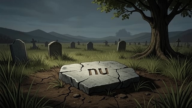 A Grave Mark’s Reminder from "Lessons in Chemistry". A Grave Mark’s Reminder Words That Break Off A bullet damages Calvin’s tombstone, leaving only fragments of the inscription.