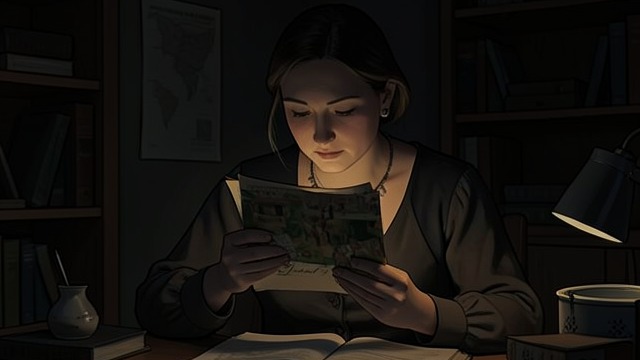A Private Letter Read from "Lessons in Chemistry". A Private Letter Read The Envelope Opens Madeline reads a private article from Roth and gives it to Reverend Wakely, who also reads it.