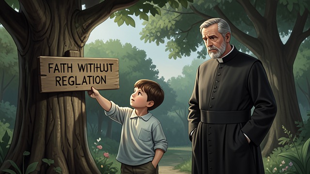 Faith Without Religion from "Lessons in Chemistry". Faith Without Religion A Child’s Distinction Madeline tells Wakely that faith is not based on religion.