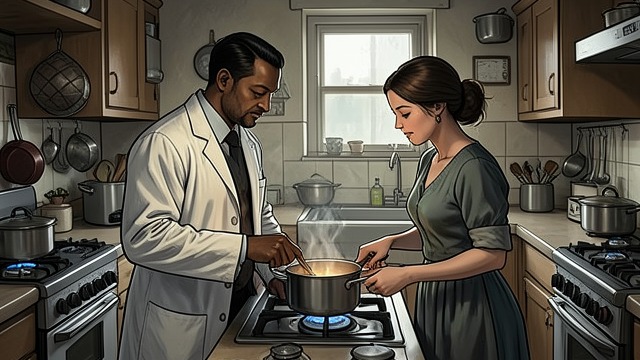 A Love and a Grudge from "Lessons in Chemistry". A Love and a Grudge A Mutual Bond Calvin and Elizabeth build a relationship through shared work, love, and mutual respect.