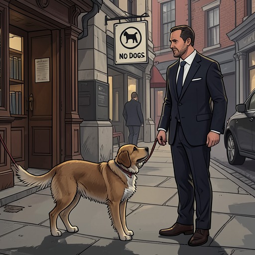 The Leash Law and the Cemetery from "Lessons in Chemistry". This thread follows the conflict between Six-Thirty’s devotion to Calvin and rules that exclude dogs, ending in a public change after the dog saves a life.