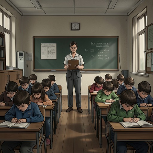 The Schoolroom Against Curiosity from "Lessons in Chemistry". This thread follows Madeline’s encounters with a rigid school environment that treats curiosity and difference as problems to manage.
