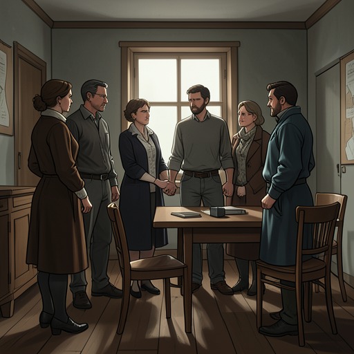 From Isolation to Community from "Lessons in Chemistry". This thread traces how isolated characters gradually form a community that supports work, care, and belonging without requiring sameness.