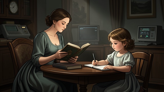 A Step-Mother’s Care from "The Surgeon of Crowthorne". A New Household Learning and Belonging Judith Minor ran a local school, learned Sinhalese, and helped educate William alongside her own children.