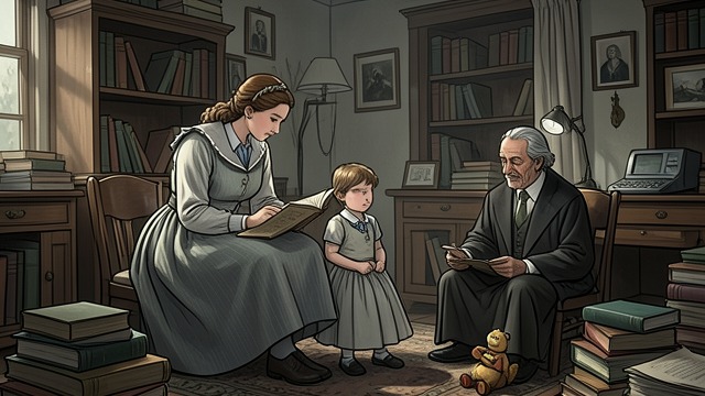 Life with Judith from "The Surgeon of Crowthorne". A Reorganized Household A new guardian Eastman Strong Minor married Judith Manchester Taylor in 1839.