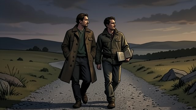 The First Visit and Long Walks from "The Surgeon of Crowthorne". Correspondents Become Companions Meeting in Person After an American visitor told Murray that Minor knew the truth and would welcome a visit, Murray wrote to…