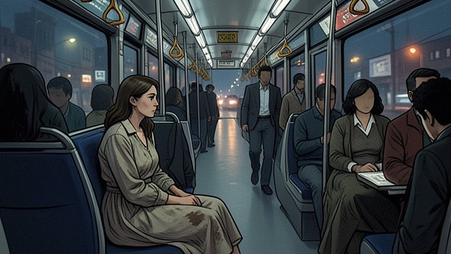 Alone on the Bus from "If Beale Street Could Talk". Trouble Narrows the World An unspeakable burden After telling Fonny that she is pregnant, Tish travels home feeling dizzy and exhausted.