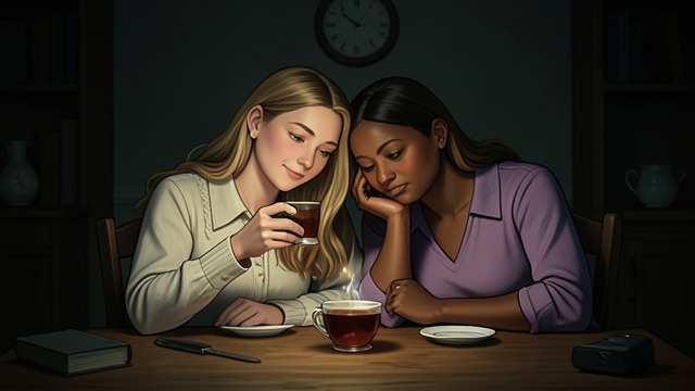 Sisters Share the Heartbreak from "P.S. I Still Love You". Sisters Share the Heartbreak Comfort in familiar rituals Lara Jean brings Margot tea and cinnamon toast, then stays beside her while she cries.