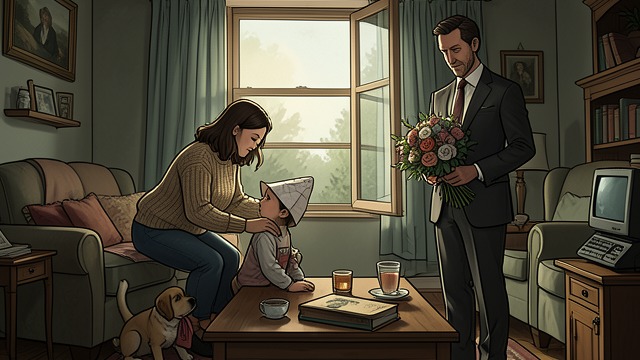A Birthday Outing Together from "P.S. I Still Love You". A Birthday Outing Together A sister’s carefully made day Lara Jean prepares Kitty’s birthday breakfast, dresses Jamie in a paper hat, and helps make the…