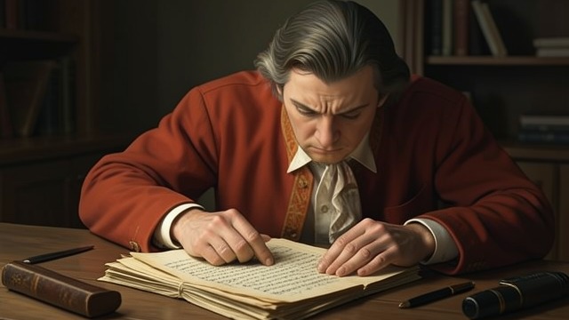 The Score as Evidence from "Amadeus". The Score as Evidence A reluctant examination Constanze brings Mozart’s original manuscripts to Salieri in the hope that he will recommend her husband for…