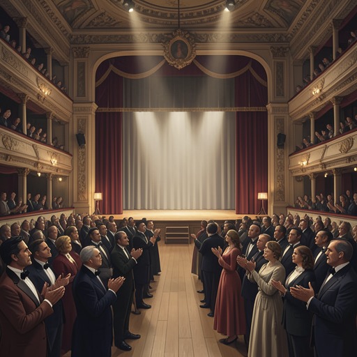 The Opera House as Battleground from "Amadeus". This flow follows how court rules, patronage, and artistic taste turn the opera house into a battleground for Mozart and Salieri.
