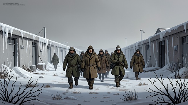 Arrival on Tundra Two from "Aniara". Arrival on Tundra Two A hostile settlement The Martian tundra offers cold, barracks, and limited natural resources.