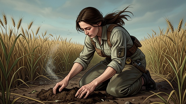 The Dead Become Soil from "Aniara". The Dead Become Soil A natural cycle imagined The poetess pictures the dead returning to earth and contributing to renewed life.