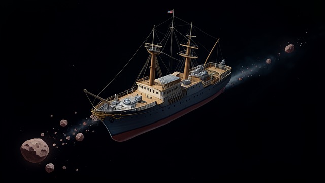 Course Lost from "Aniara". Course Lost An accumulating detour A maneuver around an asteroid sends the ship wide of Mars.