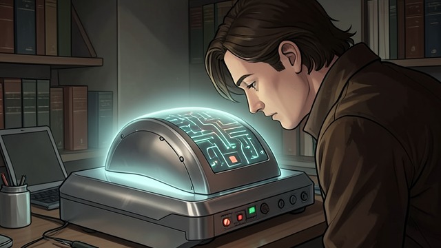The Mima as Matter and Soul from "Aniara". The Mima as Matter and Soul A machine exceeds its maker Part of Mima’s operation appears to develop beyond the inventor’s analysis.