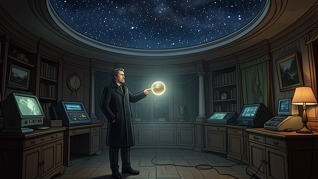 The Astronomer’s Lecture from "Aniara". The Astronomer’s Lecture Space reconsidered The chief astronomer challenges the passengers’ familiar idea of space, describing their ship as a tiny bubble in a…